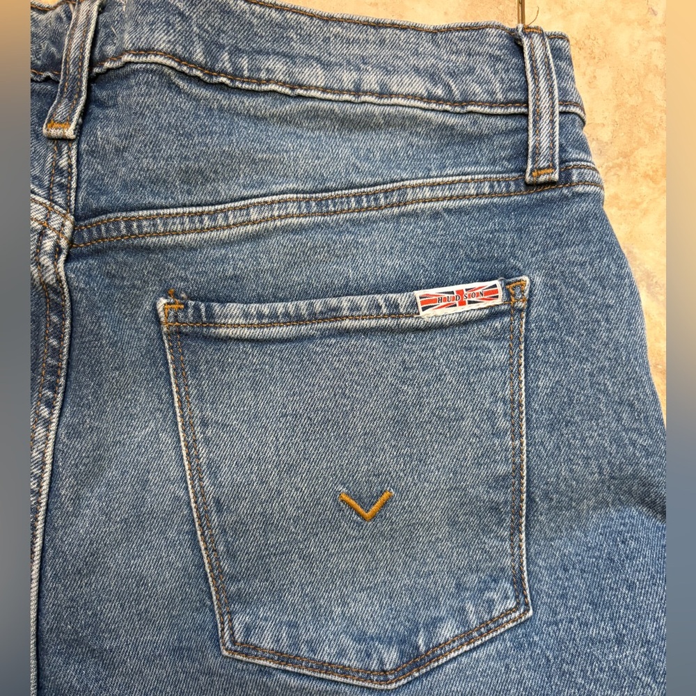 Hudson Jolene Wide Leg Crop Jeans In Vespertine Women’s Size 28 - Picture 7 of 11